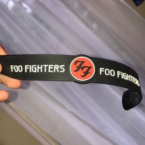 Foo fighters bracelet- edgy/punk/rock